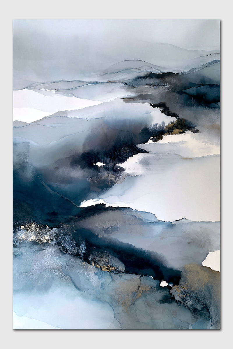 ESTUAIRE I – Abstraktes Leinwandbild